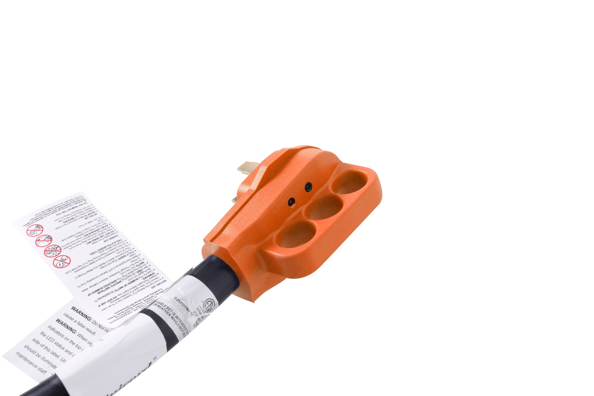 RV Extension Cord twist lock 50Amp with Signal Light