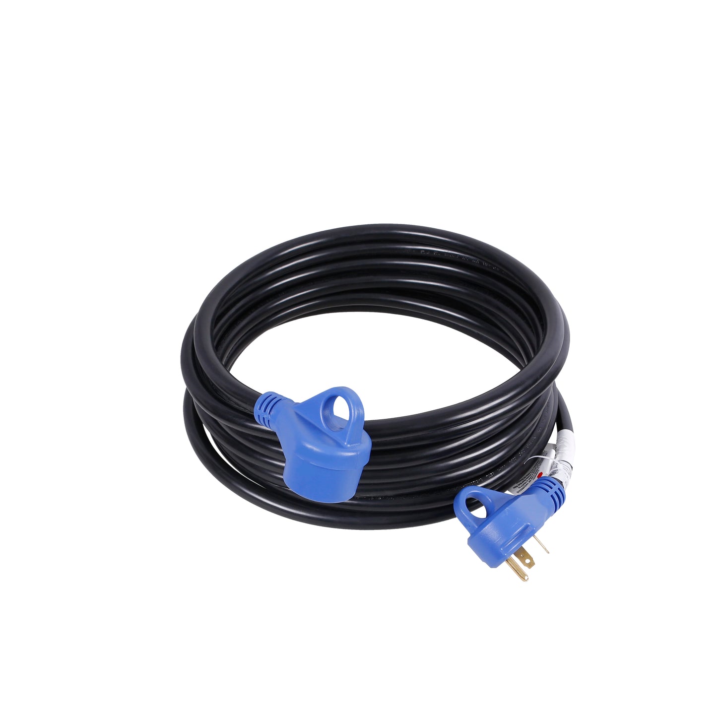25ft/50FT extension cord. 30 AMP.125 volts. ETL Approved. blue