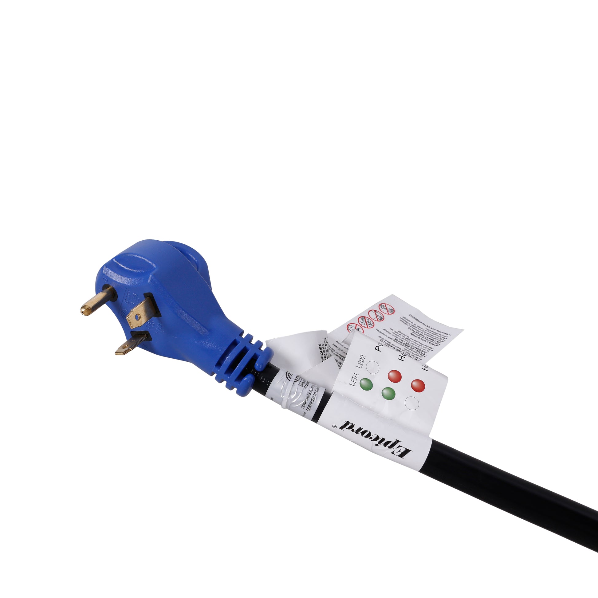 RV Extension Cord 30 Amp 50ft Twist Lock with Signal Light