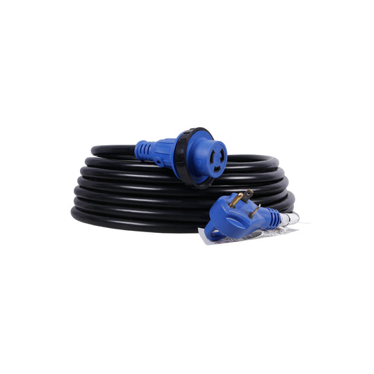 RV Extension Cord 30 Amp 50ft Twist Lock with Signal Light