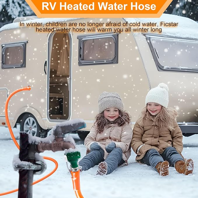Heated RV Water Hose – Freeze Protection to -45°F