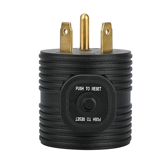30 Amp Male to 15 Amp Female Electrical Adapter