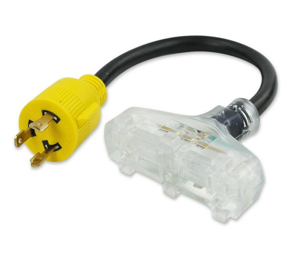 Generator Adapter 30A to 15A T-Shape