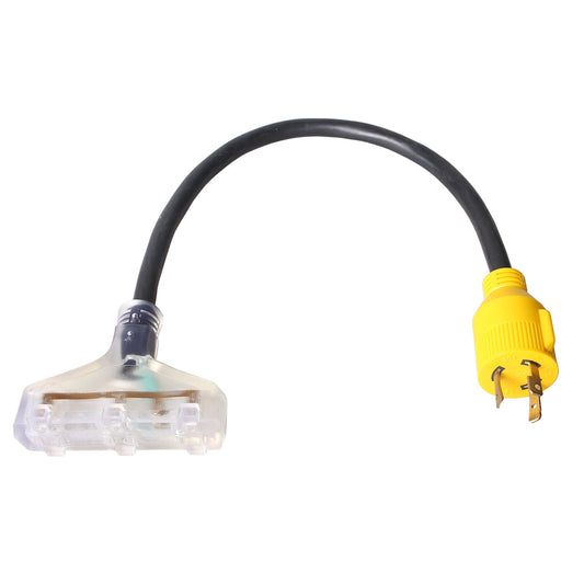 Generator Adapter 30A to 15A T-Shape TrekPower