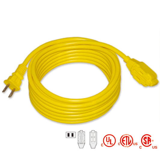 2 Conductor household extension cord (STJ) 16/2AWG 13AMPS (11163) TrekPower