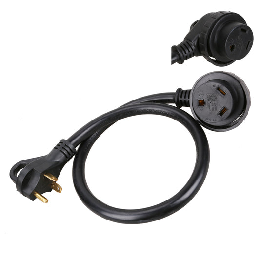 TrekPower 30 Amp 3 Wire RV supply Cord With Finger Grip