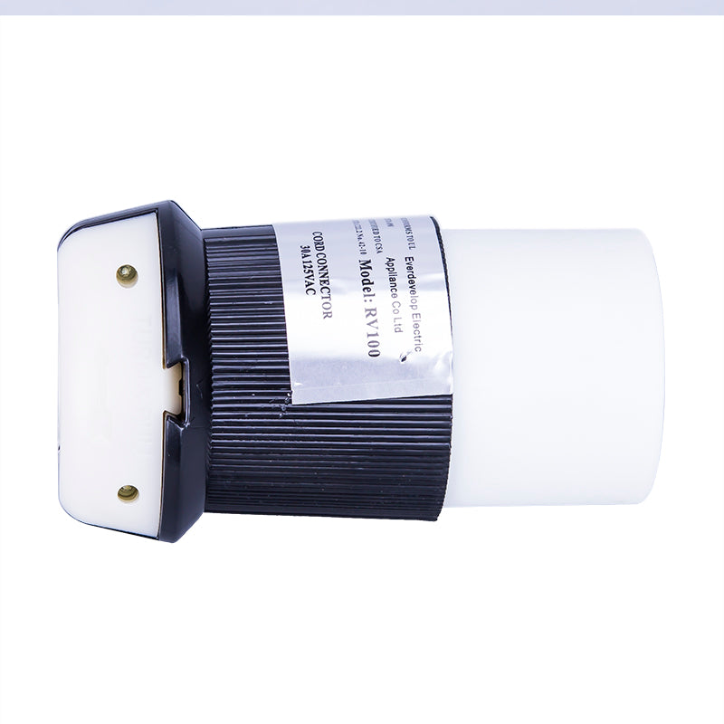 TrekPower RV 30A Female Locking Connector-side