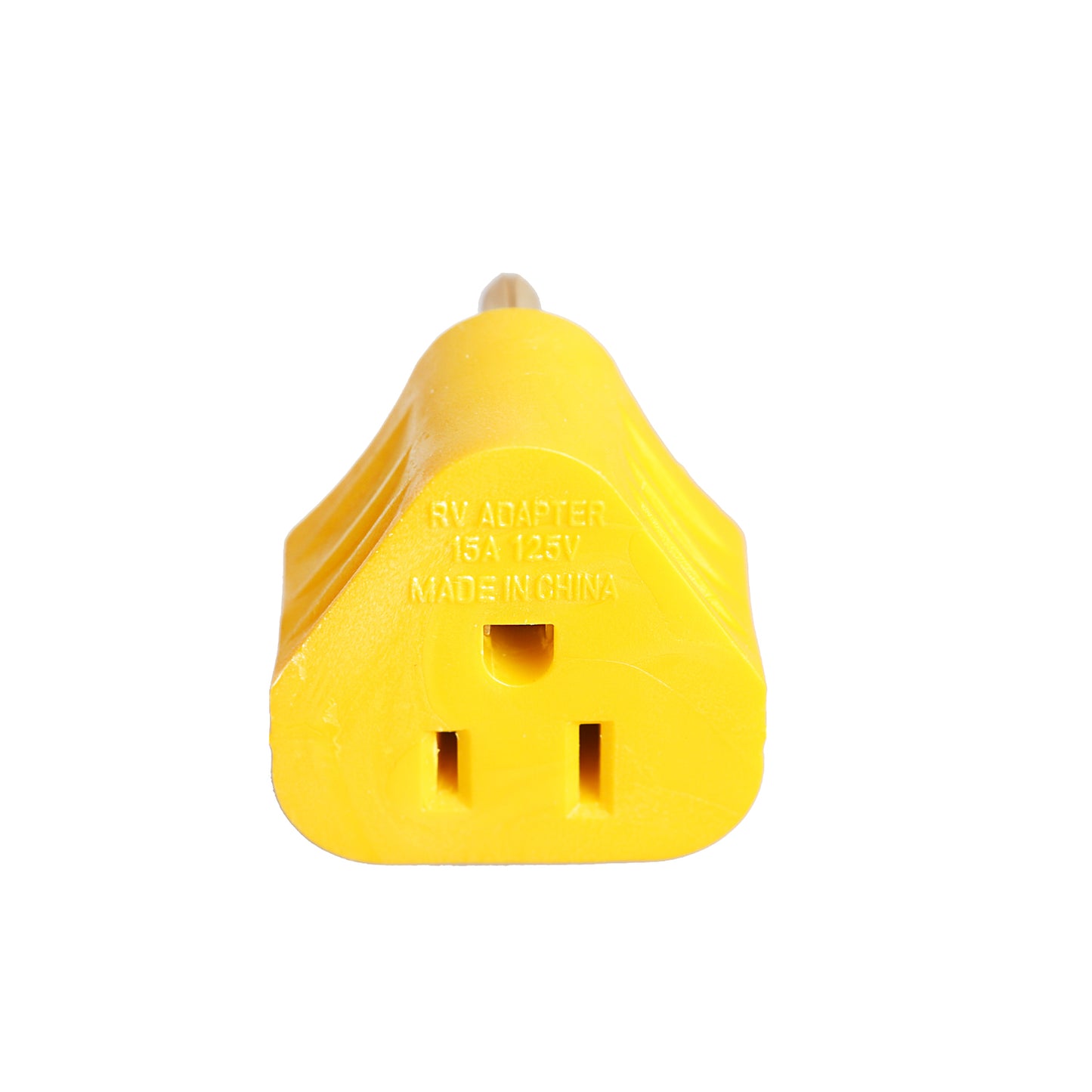 30 Amp to 15 Amp RV Plug Adapter Traingle EXRV053 TrekPower