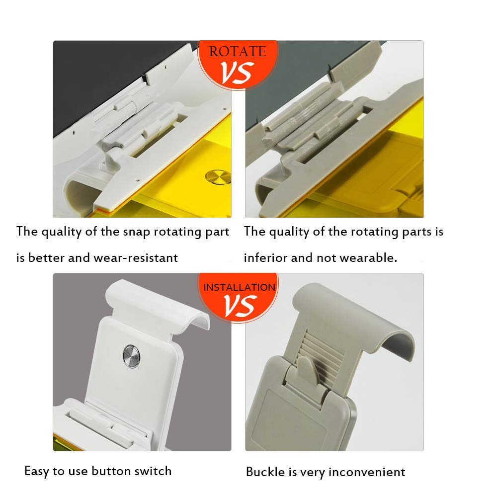 Sun Visor Extender for Cars trek power-comparision