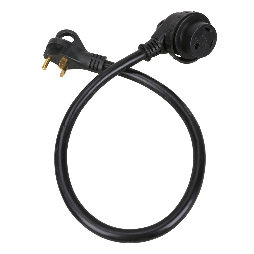 TrekPower 30 Amp 3 Wire RV Extension Cord Twist Lock With Finger Grip