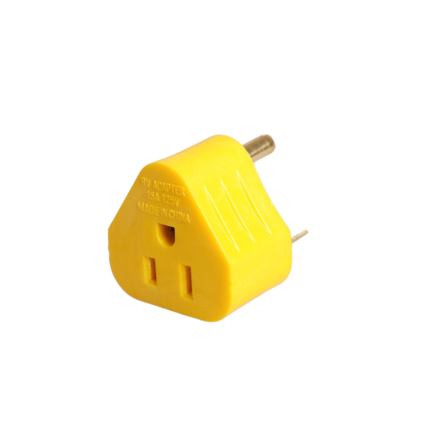 30 Amp to 15 Amp RV Plug Adapter Traingle EXRV053 TrekPower