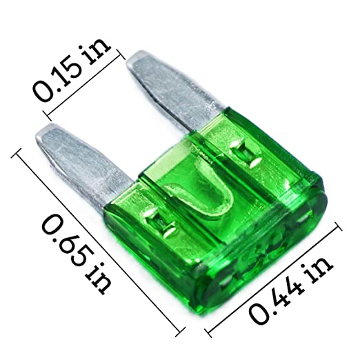 Mini Blade Fuse Green 30A