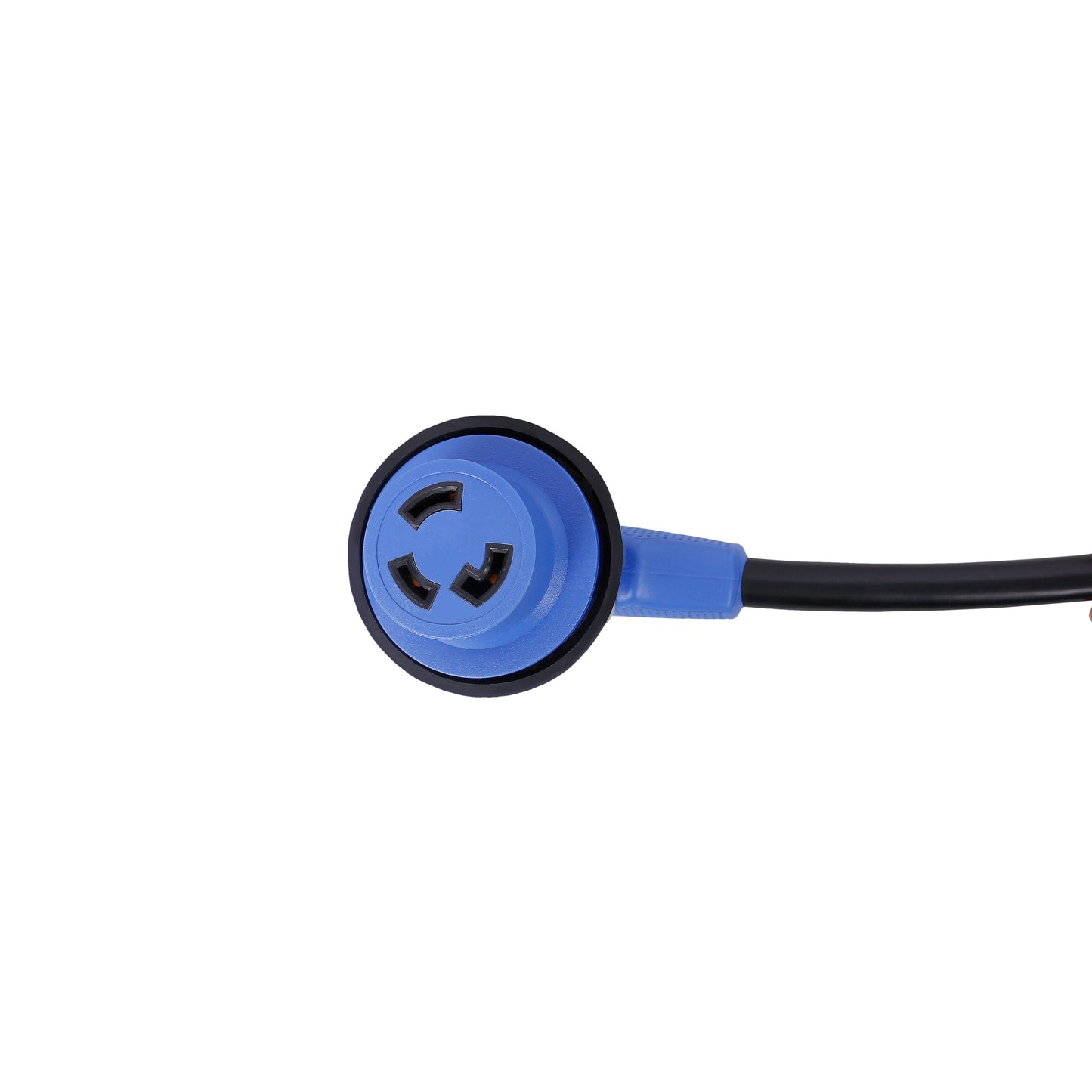 50AMP RV Extension Power Cord 30ft 90 degree with Twist Lock and Light