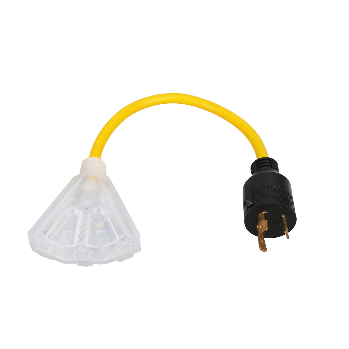 Generator Adapter 30A to 15A Fan-Shape TrekPower