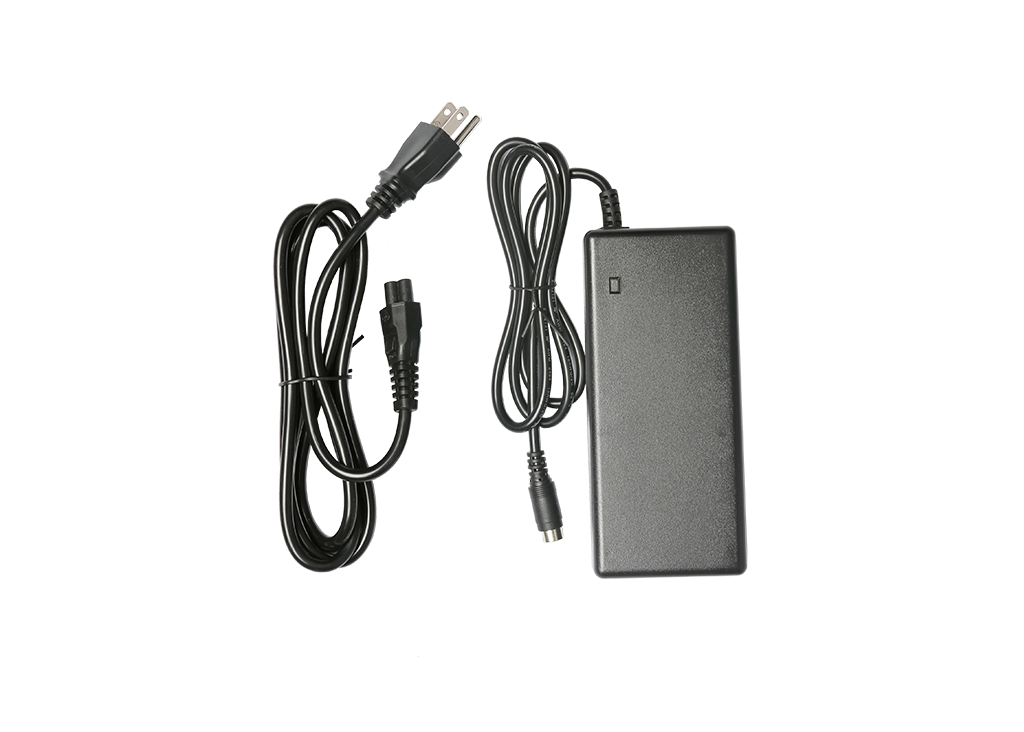 42.0V 2A Power Supply Adapter Charger for 36V Li-ion Lithium Battery Round female plug