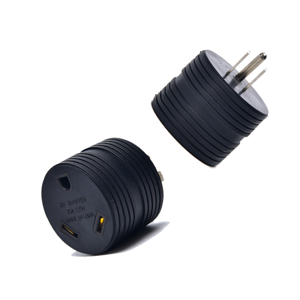 RV Plug Adapter 15a 30a (Round) EXRV050B TrekPower
