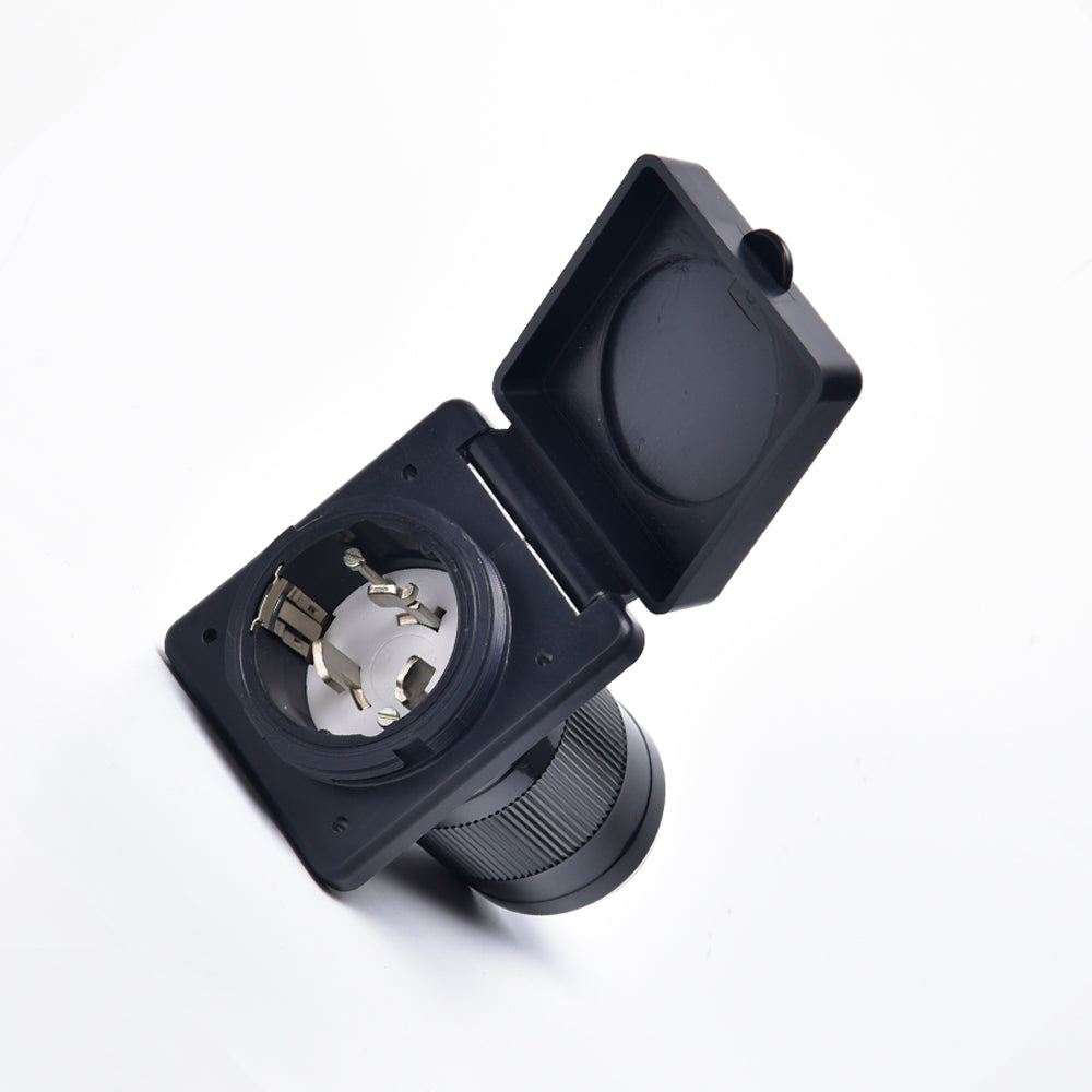 50A RV inlet - BLACK RV065B TrekPower