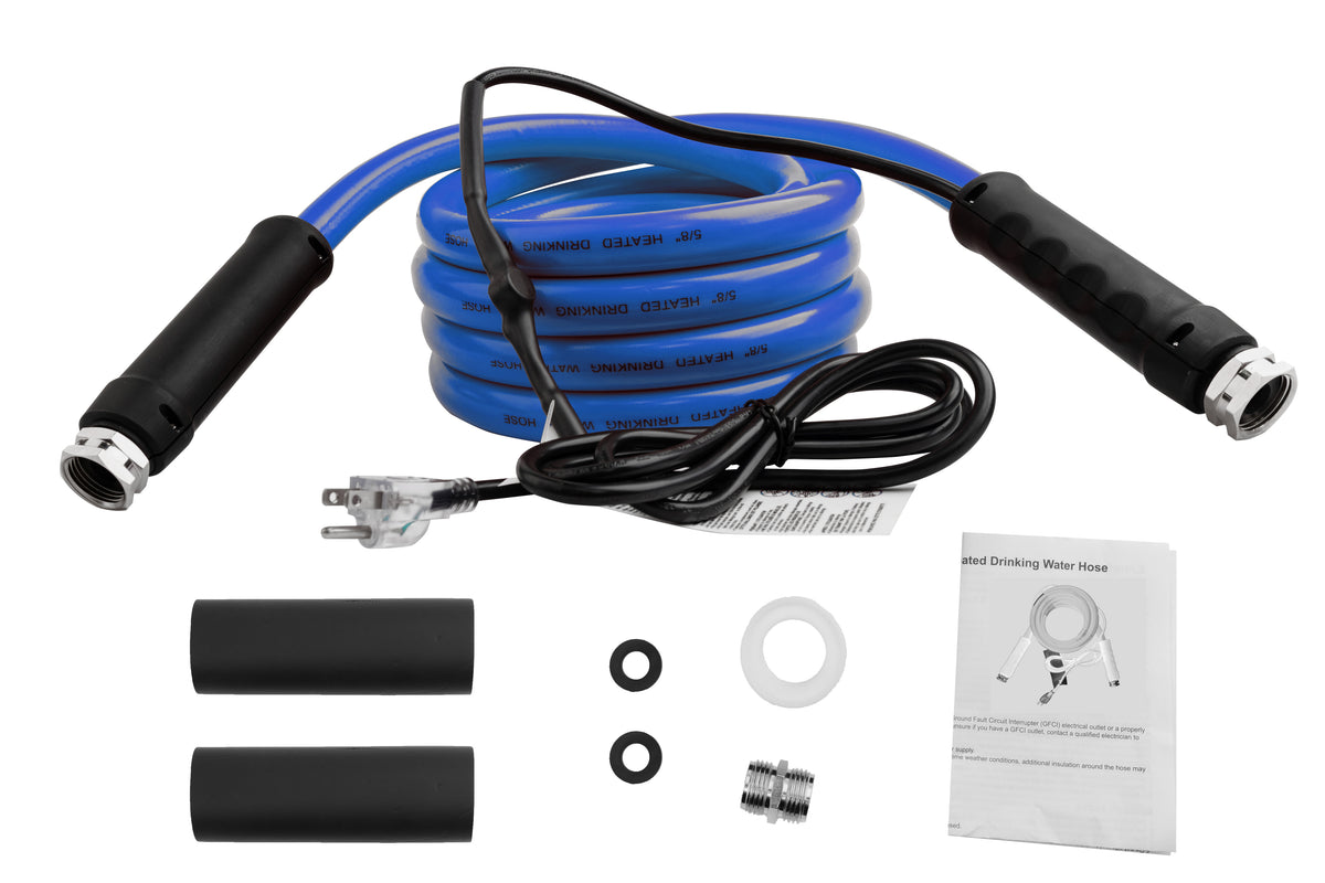 TrekPower Integrated Heated RV Drinking Water Hose