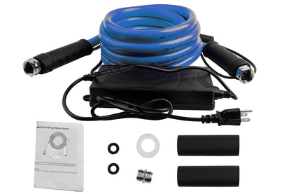 TrekPower 12V Low-Voltage Heated RV Drinking Water Hose – 15 ft & 25 ft