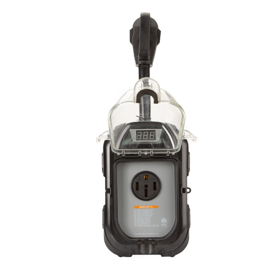 TrekPower 50Amp RV Surge Protector with Waterproof Cover and Auto Shut