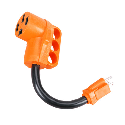15Amp Male to 50Amp Female Dogbone RV Power Adapter (RV15M50F012) Trek Power