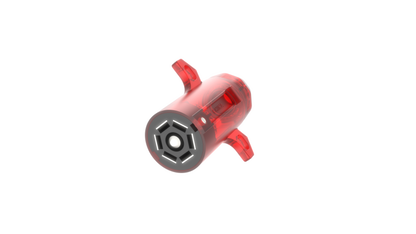 TrekPower Glow 7-Way RV Blade Trailer-Side Plug