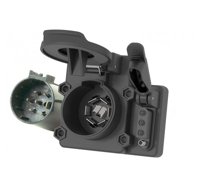 TrekPower 7-Way RV Blade & 4-Way Flat Multi-Tow Connector Kit