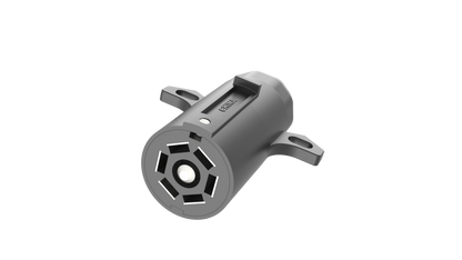 TrekPower 7-Way RV Blade Trailer-Side Plug Connector