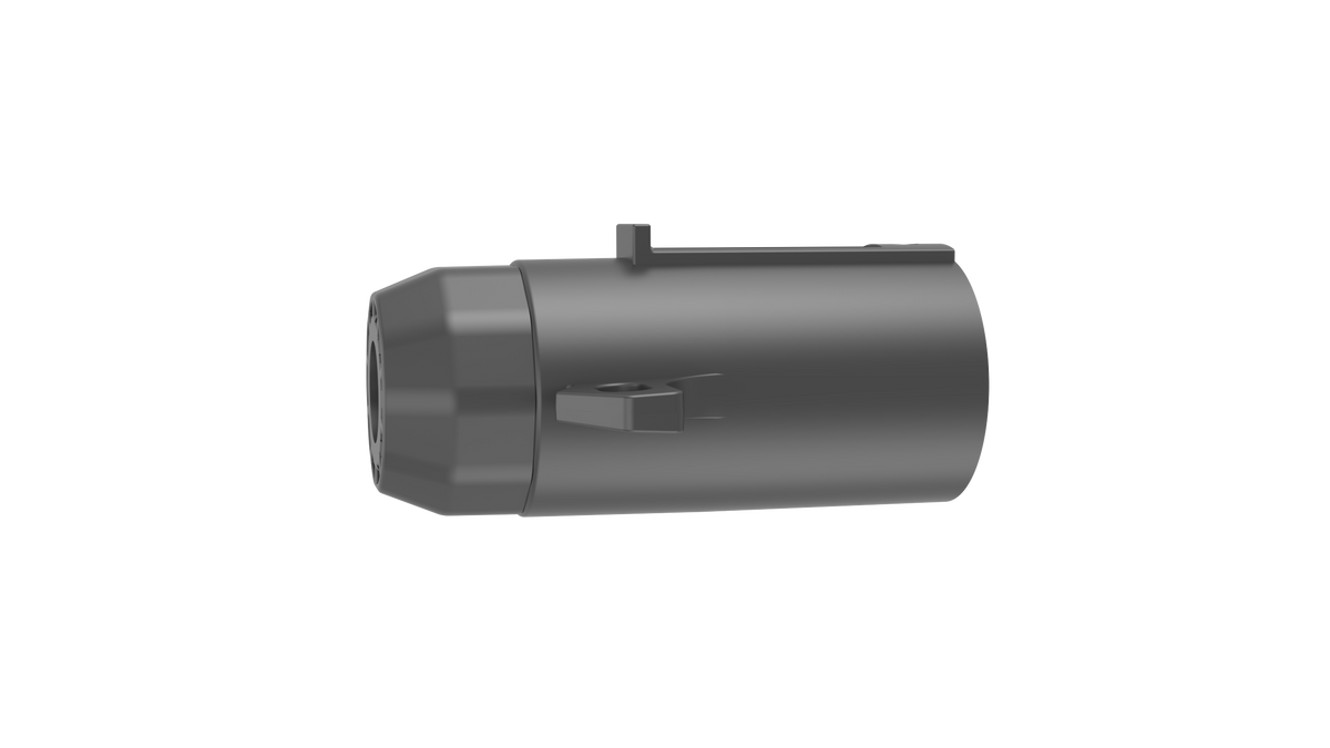TrekPower 7-Way RV Blade Trailer-Side Plug Connector