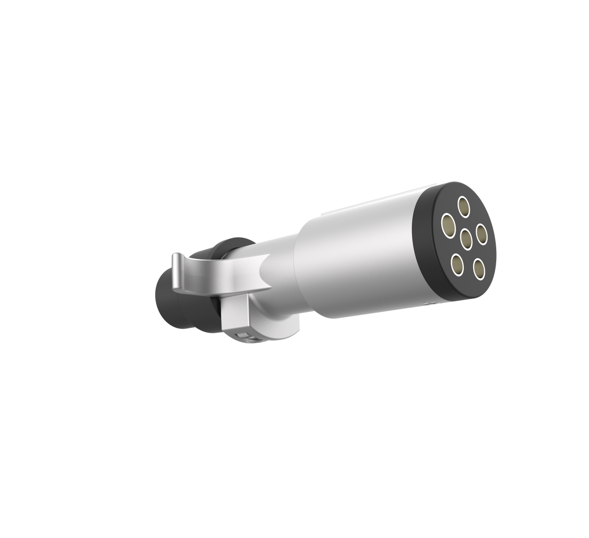 TrekPower 6-Pole Round Metal Trailer-Side Connector