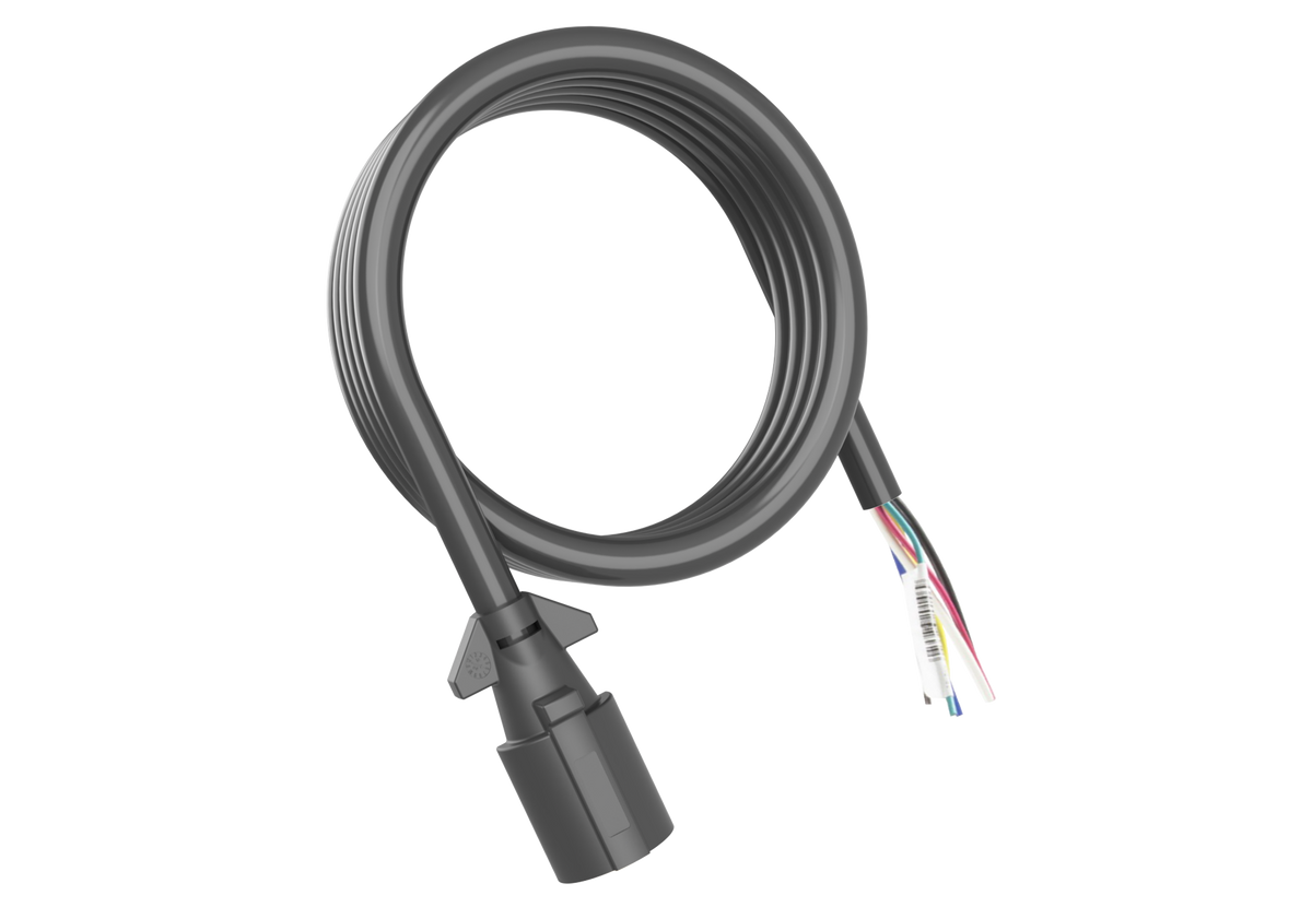 7-Way RV Blade Molded Trailer Cable – 3 ft & 6 ft
