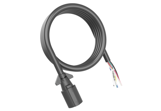 7-Way RV Blade Molded Trailer Cable – 3 ft & 6 ft