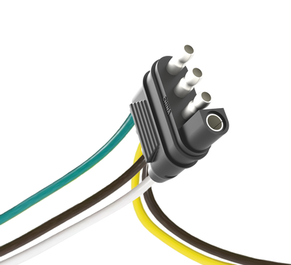 TrekPower 4-Wire Flat Trailer Y-Harness, 20 ft.