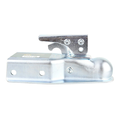TrekPower Straight Tongue Trailer Coupler for 1-7/8" Ball, 3" Channel, 2,000 lb