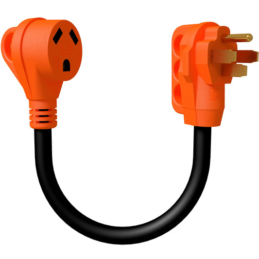 The adapter made of 100% pure copper wiring coated with a heavy duty flame retardant.