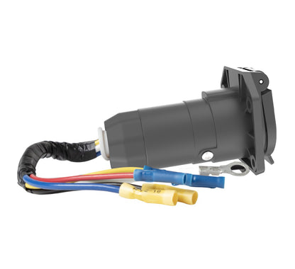 TrekPower Pre-Wired 7-Way RV Blade Vehicle-Side Trailer Socket