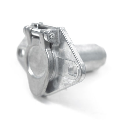 TrekPower 6-Pole Round Metal Vehicle-Side Trailer Socket