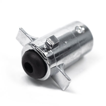 TrekPower 4-Way Round Metal Trailer Connector