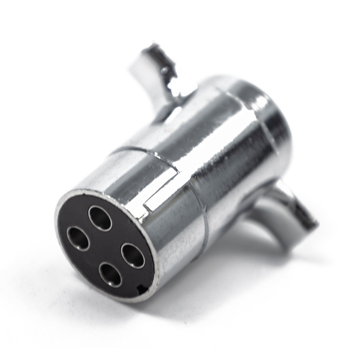 TrekPower 4-Way Round Metal Trailer Connector