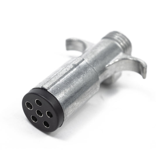 TrekPower 6-Pole Round Metal Trailer-Side Connector