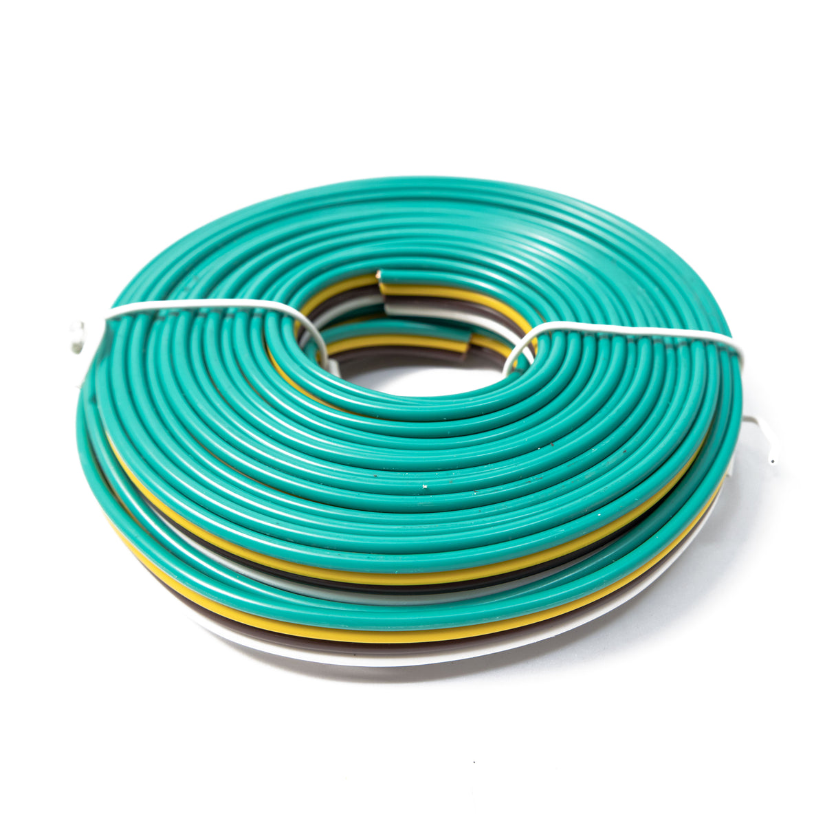 TrekPower 25 ft 4-Way 16/18 Gauge Pure Copper Bonded Trailer Wire
