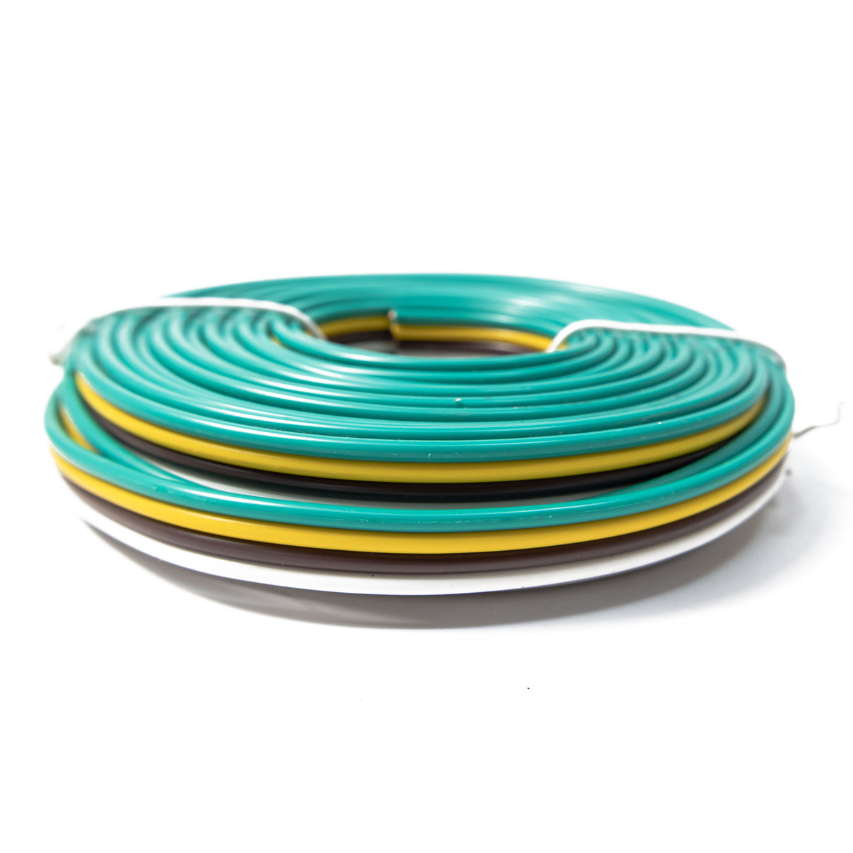 TrekPower 25 ft 4-Way 16/18 Gauge Pure Copper Bonded Trailer Wire