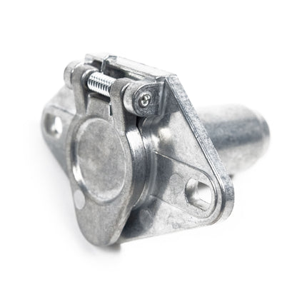 TrekPower 6-Pole Round Metal Vehicle-Side Trailer Socket