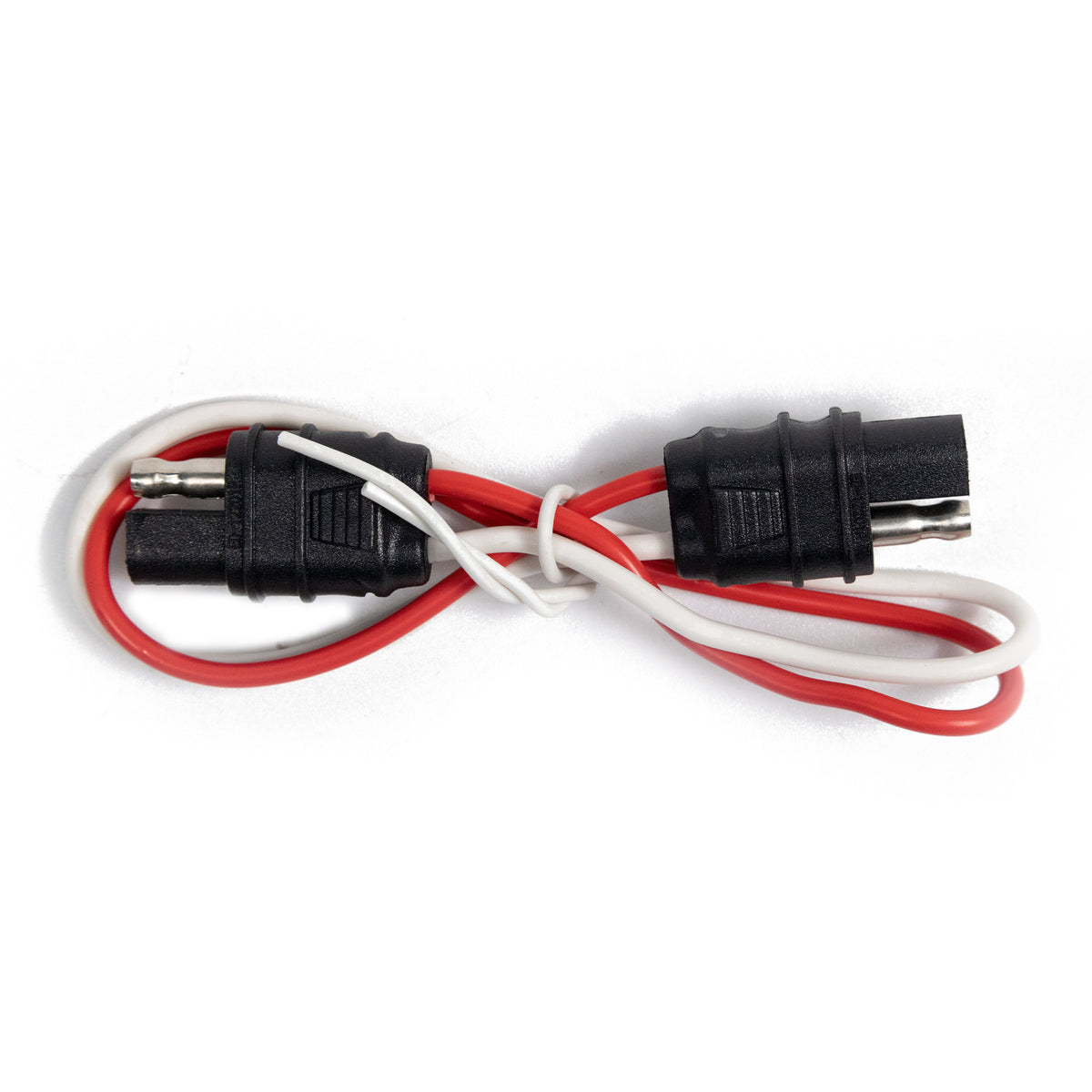 TrekPower 12 in 2-Pole Flat Trailer Wiring Connector Extension