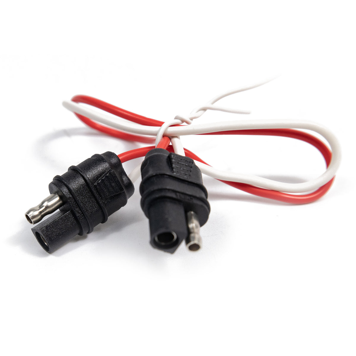 TrekPower 12 in 2-Pole Flat Trailer Wiring Connector Extension