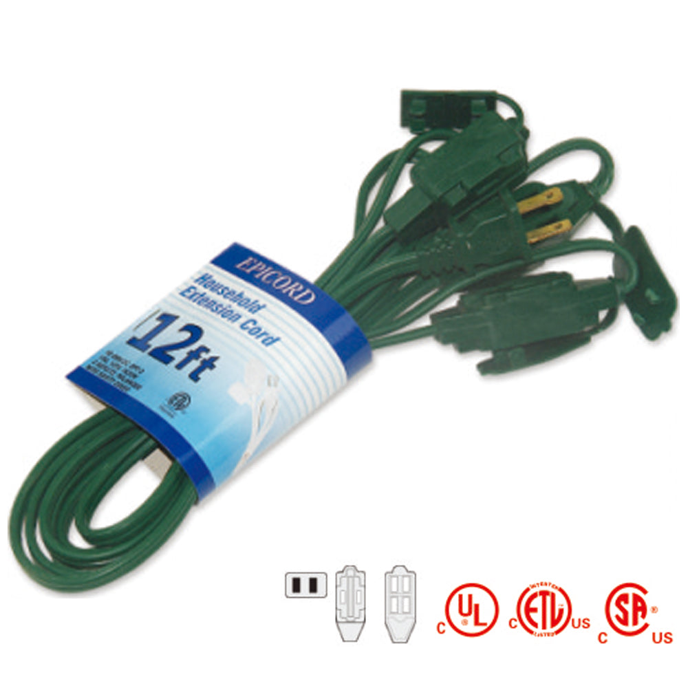 indoor extension cord 2 Conductor 16/2AWG 13AMPS  