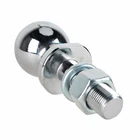 TrekPower 2" Chrome Trailer Hitch Ball, 3,500 lb, 3/4" x 2-3/8" Shank