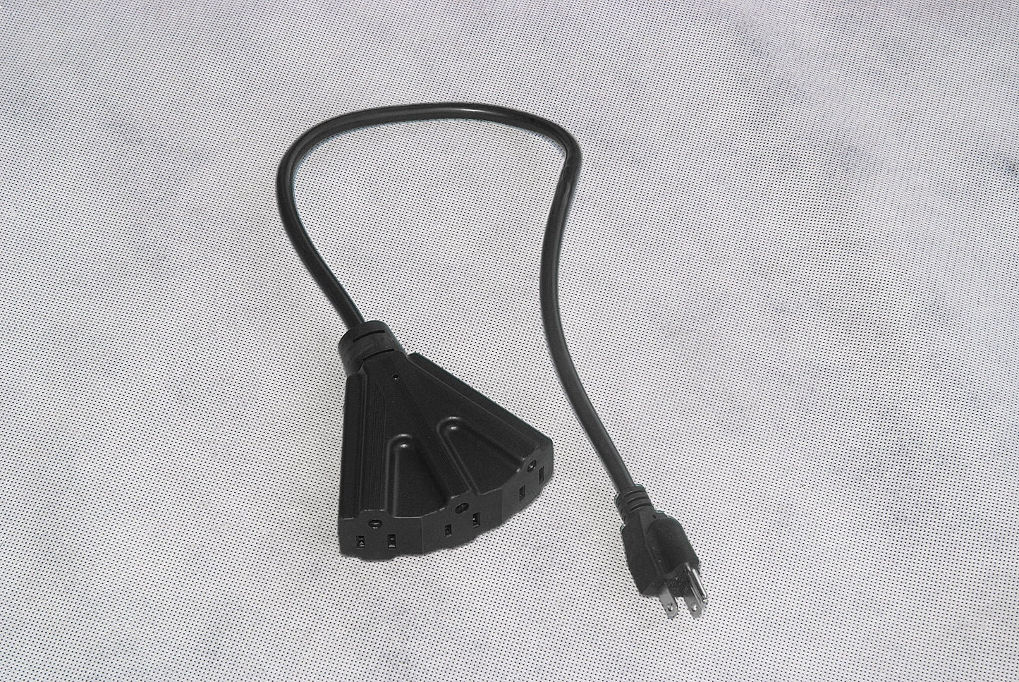 3 Conductor SJTW Multi-tap Outdoor Extension Cords Flabellate