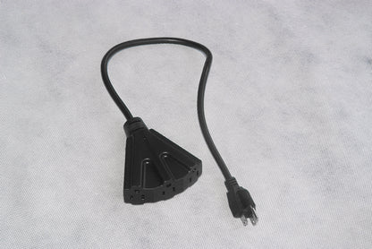 3 Conductor SJTW Multi-tap Outdoor Extension Cords Flabellate