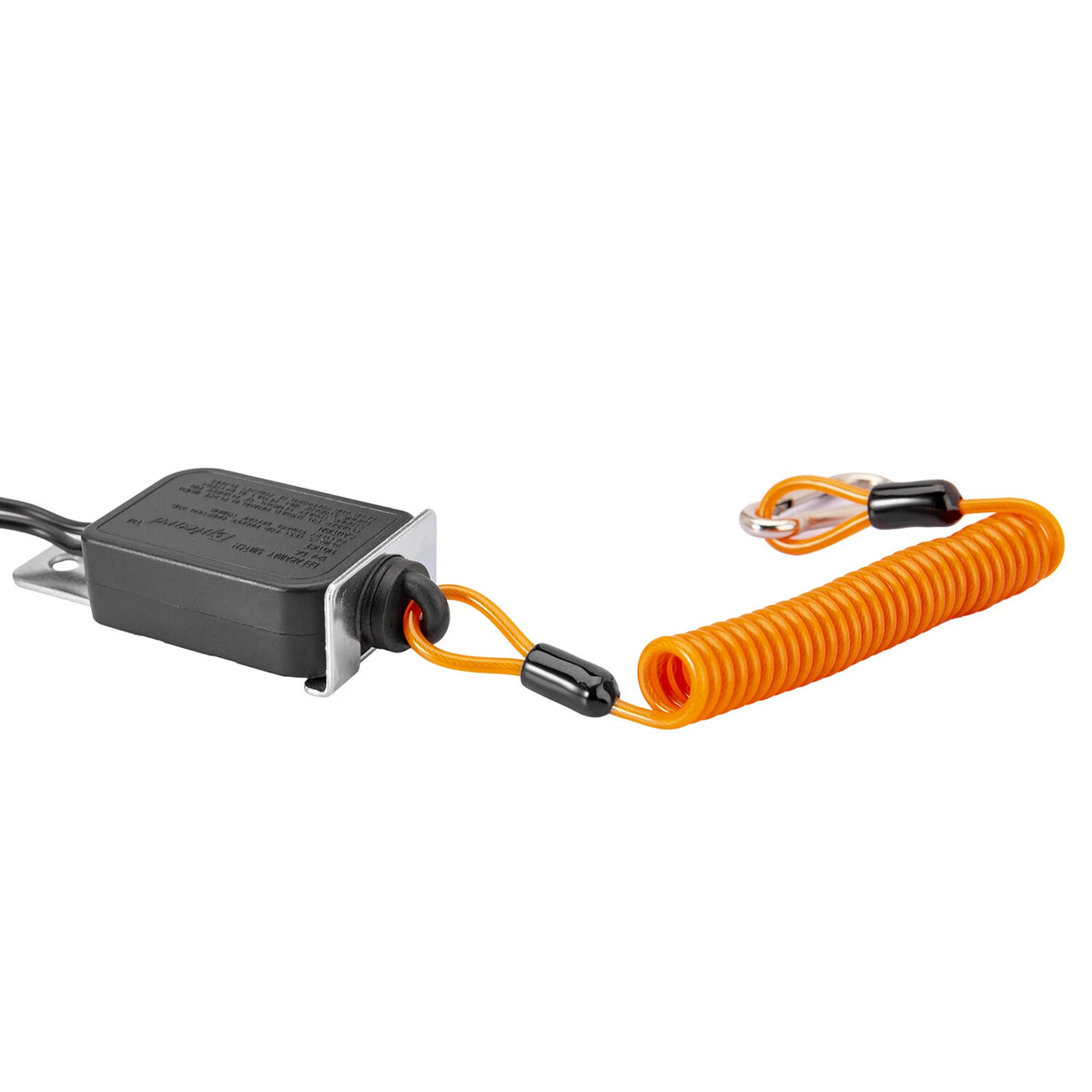 Trailer Breakaway Switch with Orange Coiled Cable & Pull Pin